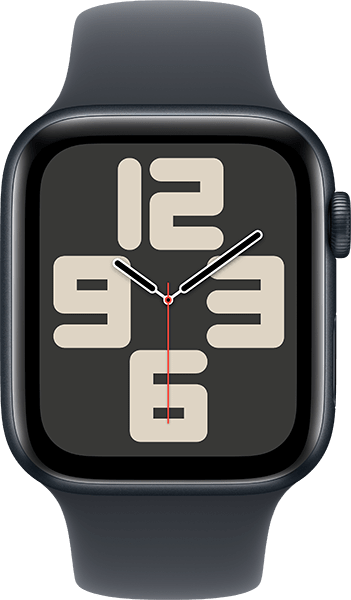 Watch SE 44 mm, aluminio medianoche/correa en medianoche, L/M