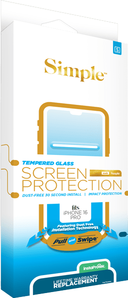 Vidrio protector de pantalla para iPhone 16 Pro