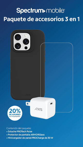 Paquete de accesorios 3 en 1 para iPhone 16 Pro Max, negro