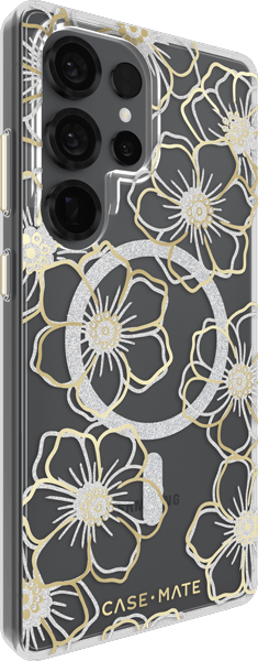 Estuche Gems c/Mag para Samsung Galaxy S25 Ultra, dorado