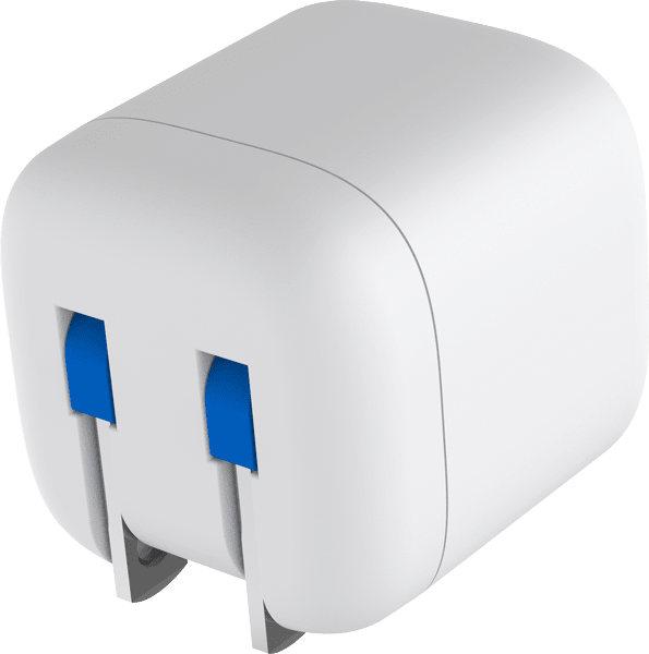 Cargador de pared USB tipo C de 30W, blanco