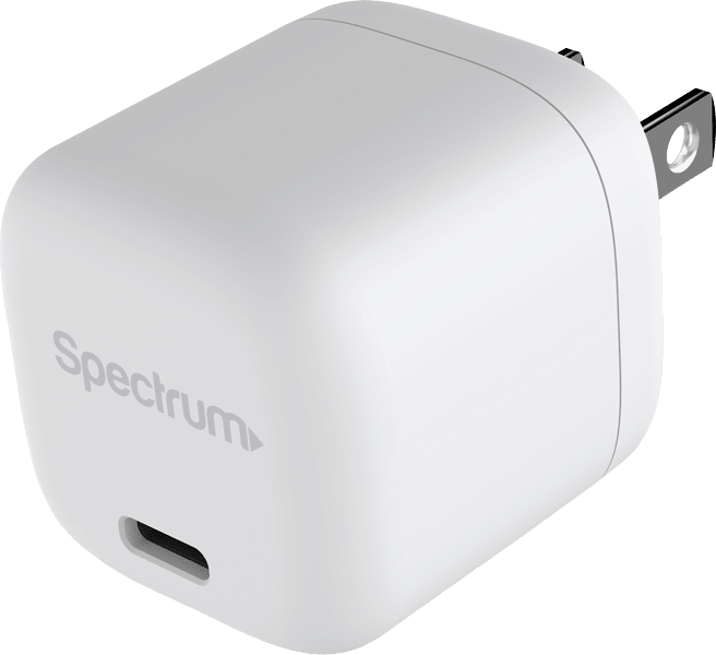 Cargador de pared USB tipo C de 30W, blanco