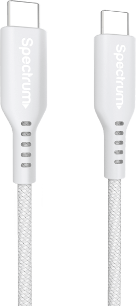 Cable USB-C a USB-C de 6 ft, blanco